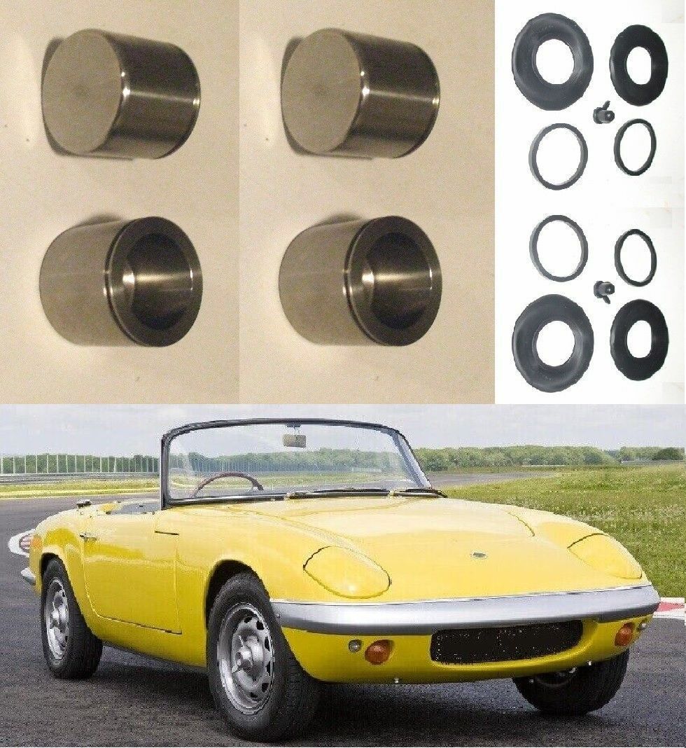 (x4) REAR BRAKE CALIPER PISTONS & SEALS (Lotus Elan) (1963- 74) 